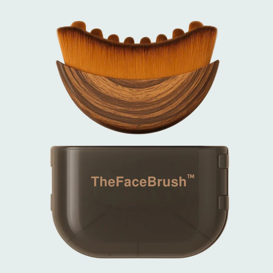 TheFaceBrush™ Yüz Şekillendirici Fırça –Şişkinlik Karşıtı & Cilt Parlatıcı